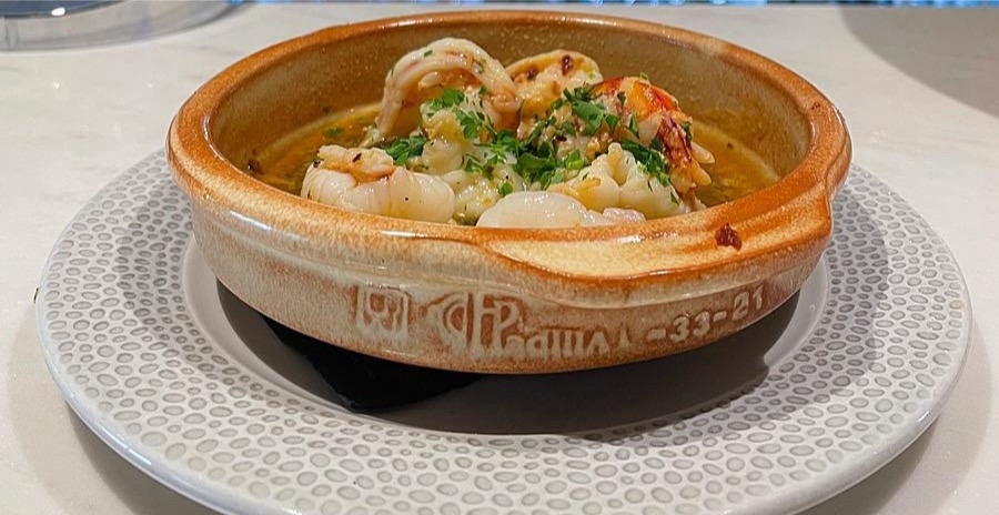 Aubergine Tapas at Pan & Vino